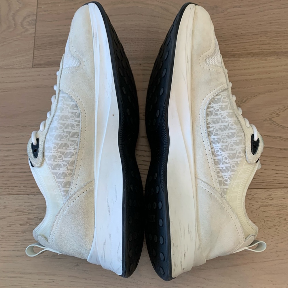 Dior b25 men sneaker white grey suede sz 46 US 13 - Picture 7 of 9